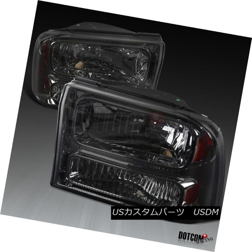 ヘッドライト 1999-2004 Ford F250 F350 Superduty Excursion Smoke Lens 1PC Headlights 1999-2004フォードF250 F350スーパーデューティエクスカーション煙レンズ1PCヘッドライト 【並行輸入品】