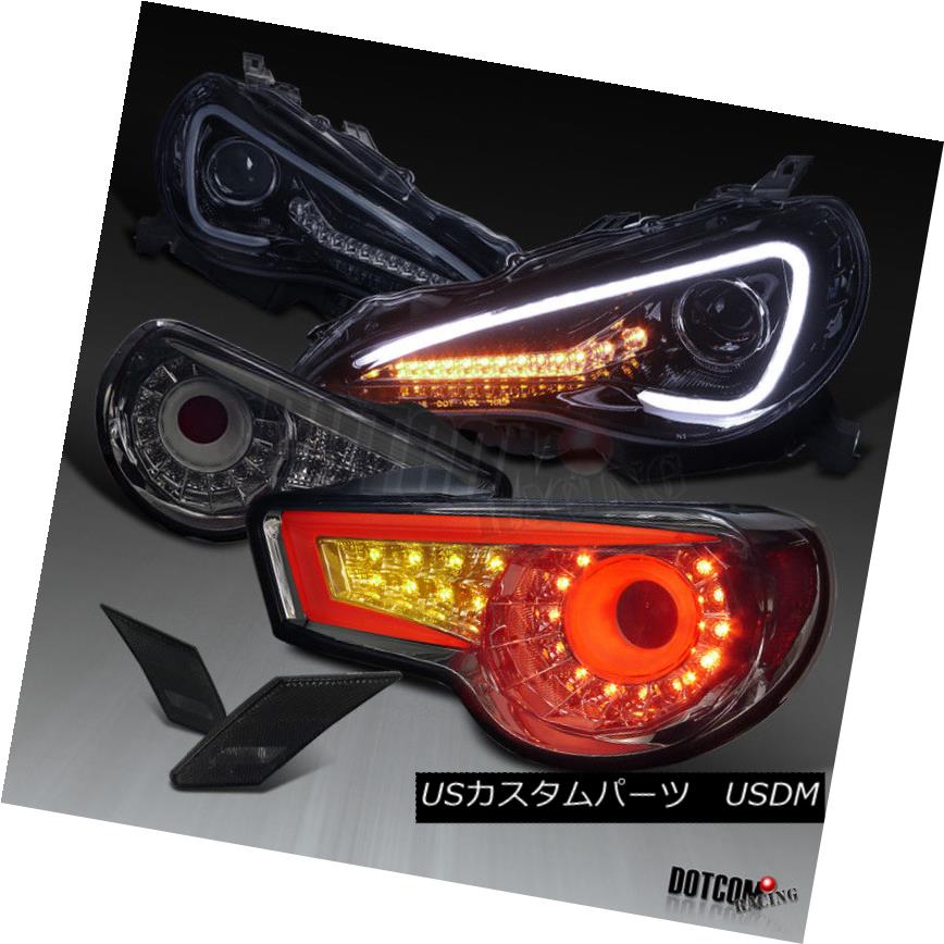 ヘッドライト 2012-2016 FR-S 86 Glossy Black Projector Headlights+Smoke Side Markers+LED Tail 2012-2016 FR-S 86光沢のある黒プロジェクターヘッドライト+スモール サイドマーカー+ LEDテール 【並行輸入品】 105,270円