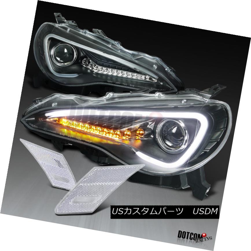 日本最大級 ライト ランプ Black Fr S Scion 12 17 ヘッドライト Led Eマーカー Sid Fr Sブラックledシグナルプロジェクターヘッドライト Scion 12 17 Markers Headlights Side Projector Signal