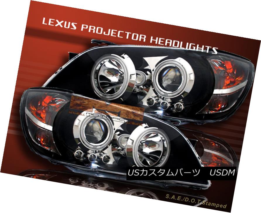 ヘッドライト 2001 2002 2003 2004 2005 LEXUS IS300 HID CCFL BLACK HALO LED PROJECTOR HEADLIGHT 2001 2002 2003 2004 2005レクサスIS300 HID CCFLブラックハローLEDプロジェクターヘッドライト 【並行輸入品】