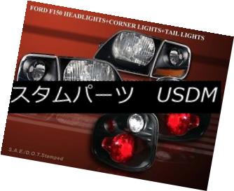 ヘッドライト 01 02 03 FORD F150 SVT HEADLIGHTS BLACK + CORNER LIGHTS + FLARESIDE TAIL LIGHTS 01 02 03フォードF150 SVTヘッドライトブラック+コーナーライト+フラレイドテールライト 【並行輸入品】 75,020円
