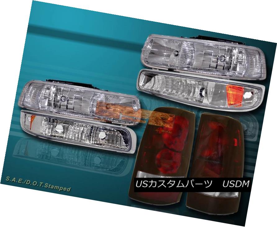 ヘッドライト 99-2002 CHEVY SILVERADO HEADLIGHTS+BUMPER LIGHTS+TAIL LIGHTS DARK RED 99-2002 CHEVY SILVERADO HEADLIGHTS + BUM 1本のライト+テールライトダークレッド 【並行輸入品】 45,012円