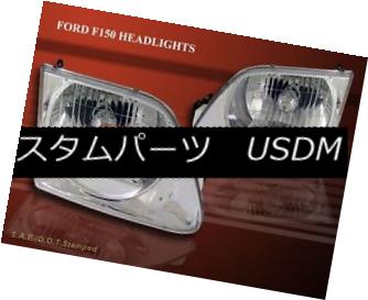 ヘッドライト 1997-2002 Ford Expedition / 1997-2003 F150 Headlights Chrome 1997-2002 Ford Expedition / 1997-2003 F150ヘッドライトクローム 【並行輸入品】