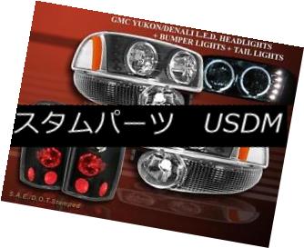 ヘッドライト 2000-2006 GMC YUKON DENALI BLK HEADLIGHTS LED HALO/ BUMPER BLK/ TAIL LIGHTS BLK 2000年?2006年GMC YUKON DENALI BLKヘッドライトLEDハロー/バッファーBLK /テールライトBLK 【並行輸入品】 50,754円