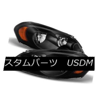 ヘッドライト Chevy 06-13 Impala 06-07 Monte Carlo Black Housing Replacement Headlights Pair シボレー06-13インパラ06-07モンテカルロブラックハウジング交換ヘッドライトペア 【並行輸入品】