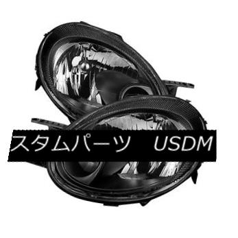 ヘッドライト Dodge 03-05 Neon Black Housing Replacment Headlights Pair SE SRT SXT RT ドッジ03-05ネオンブラックハウジング交換ヘッドライトペアSE SRT SXT RT 【並行輸入品】