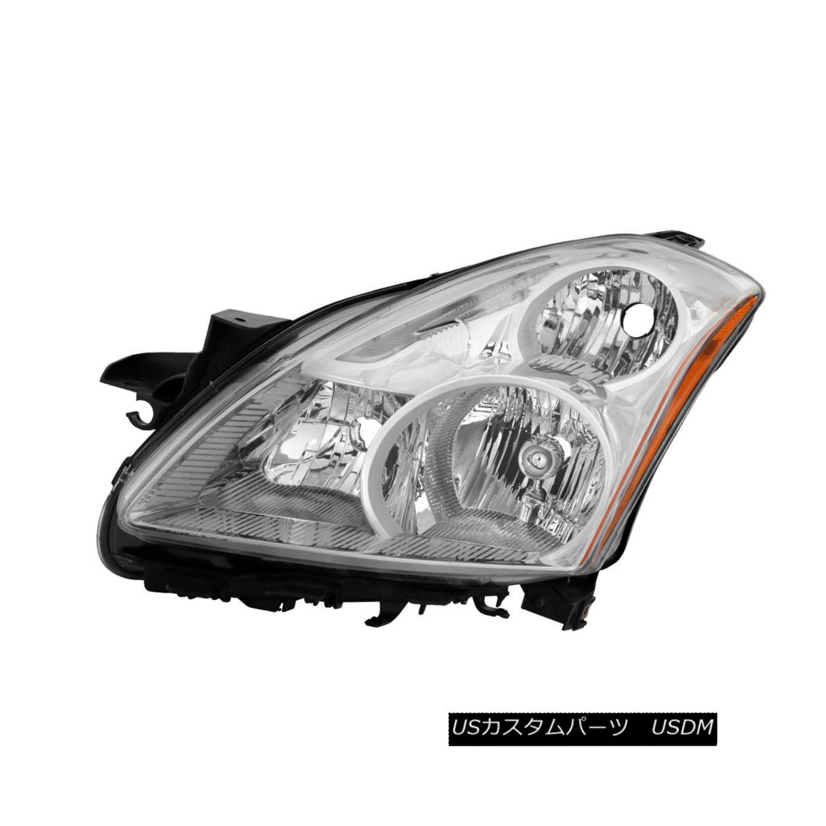 ヘッドライト Fit Nissan 10-12 Altima 4Dr Sedan Replacement Headlight Driver / Left Side フィット日産10-12アルティマ4Drセダン交換ヘッドライトドライバー/左サイド 【並行輸入品】