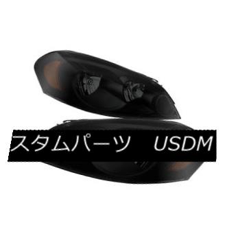 ヘッドライト 06-13 Impala 06-07 Monte Carlo Black Housing Smoke Lens Replacement Headlights 06-13インパラ06-07モンテカルロブラックハウジングスモークレンズ交換用ヘッドライト 【並行輸入品】