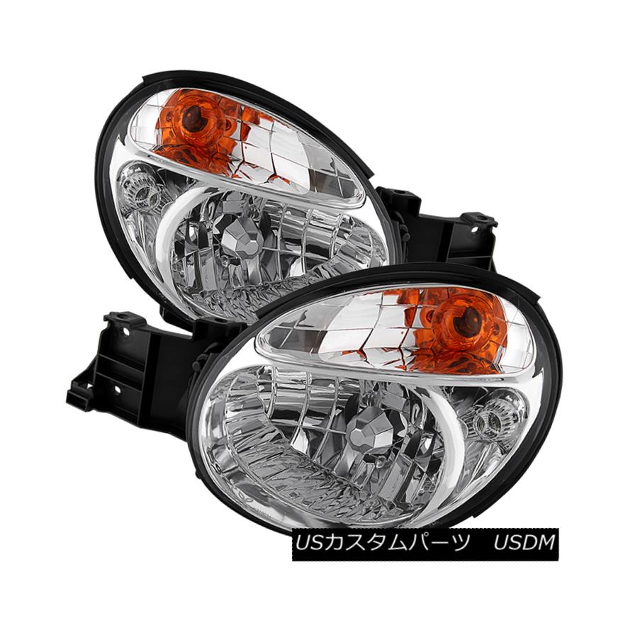 ヘッドライト Fit Subaru 02-03 Impreza Chrome Housing Replacement Headlights WRX TS RS Outback フィットSubaru 02-03インプレッサクロムハウジングの交換ヘッドライトWRX TS RSアウトバック 【並行輸入品】