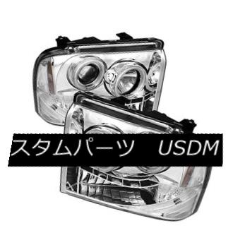 ヘッドライト Ford 05-07 F250 F350 F450 SuperDuty Chrome CCFL Halo LED Projector Headlights Ford 05-07 F250 F350 F450 SuperDuty Chrome CCFL Halo LEDプロジェクターヘッドライト 【並行輸入品】
