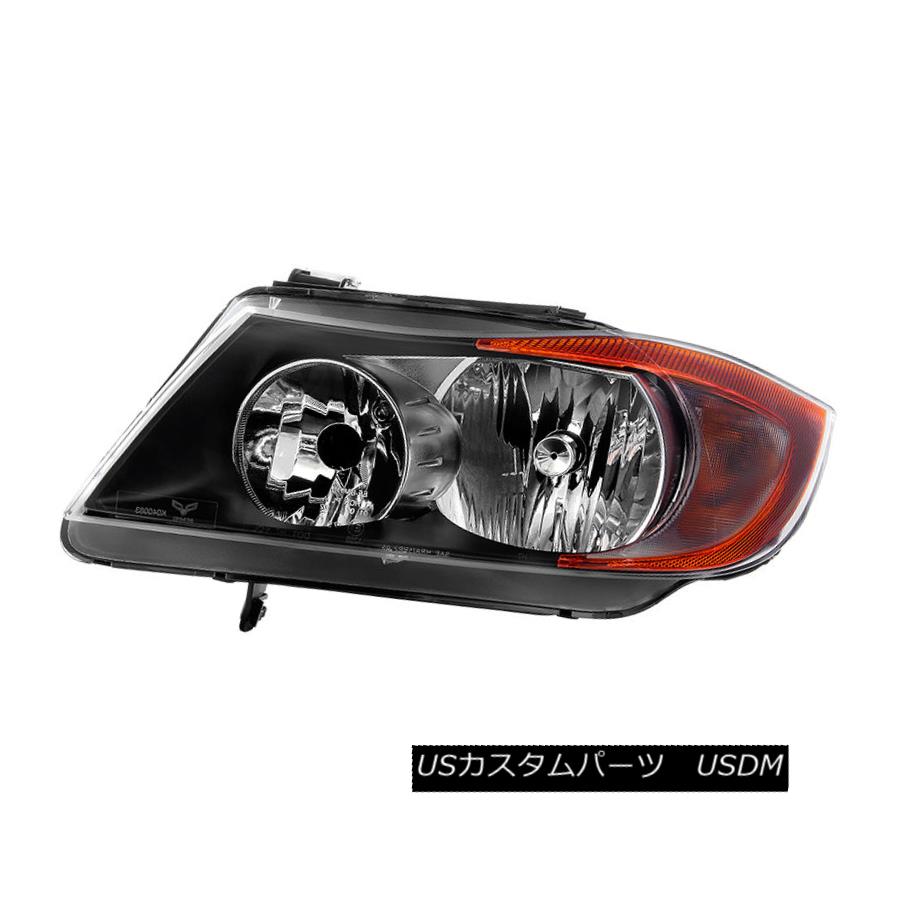 ヘッドライト BMW 06-08 E90 4dr Sedan 3-Series Replacement Headlight Driver / Left Side BMW 06-08 E90 4drセダン3シリーズ交換式ヘッドライトドライバ/左側 【並行輸入品】