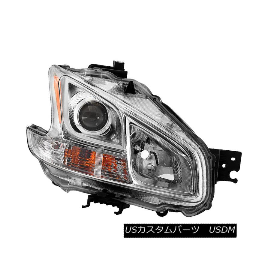 ヘッドライト Fit Nissan 09-14 Maxima Replacement Headlight Passenger / Right Side Lamp フィット日産09-14マキシマ交換ヘッドライト乗用車/右サイドランプ 【並行輸入品】
