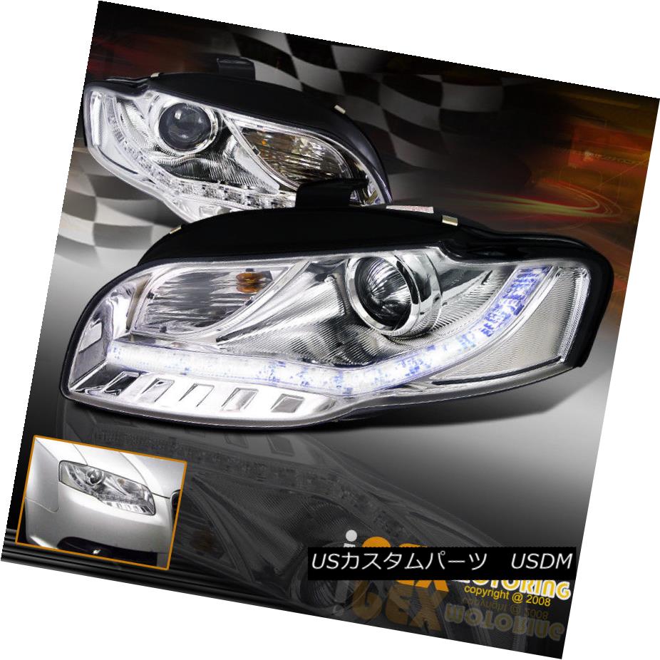 ライト ランプ 世界的に 07 06 Bar Drl Led Brightest ヘッドライト 08 フェイスリフトプロジェクター ヘッドライト 08アウディa4 07 06 Drlバー 明るい Led Headlights Projector Facelift Audi Shoxruxtj Com
