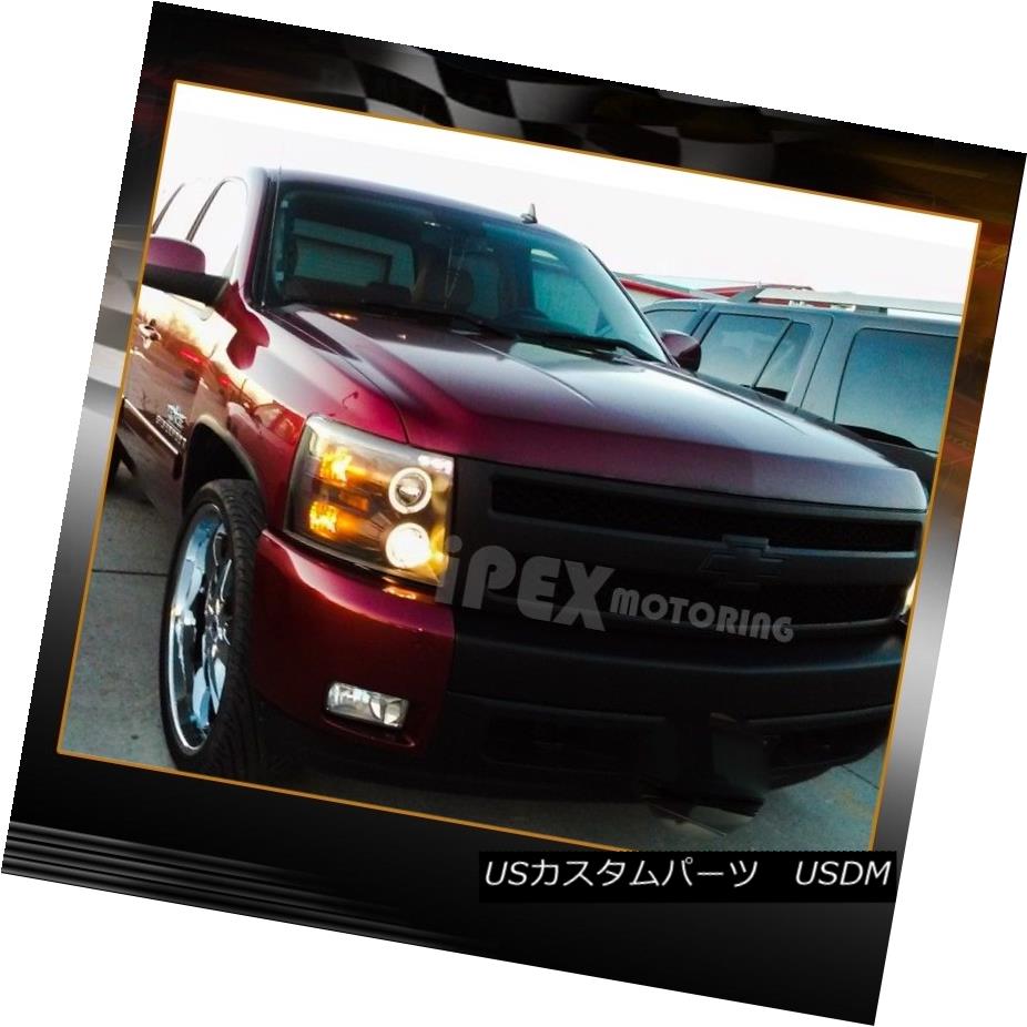 ライト ランプ レビュー高評価のおせち贈り物 3500 2500 1500 Silverado Chevy 07 14 For ヘッドライト Halo 3500ハロープロジェクターブラックledヘッドライト 2500 07年 14年シボレーシルバラード1500 Headlights Led Black Projector