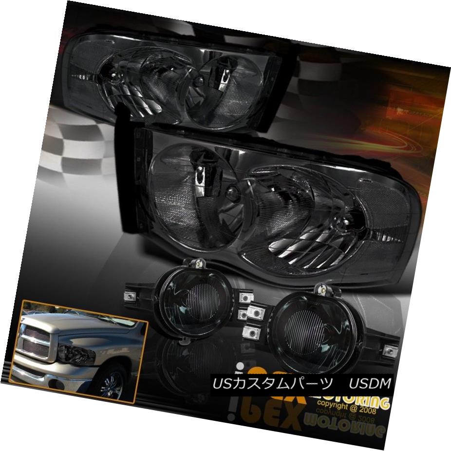 ヘッドライト BlackOut 2002-2005 Dodge Ram 1500 2500 3500 Smoke Headlights + Smoke Fog Lights BlackOut 2002-2005 Dodge Ram 1500 2500 3500スモークヘッドライト+スモークフォグライト 【並行輸入品】 41,470円
