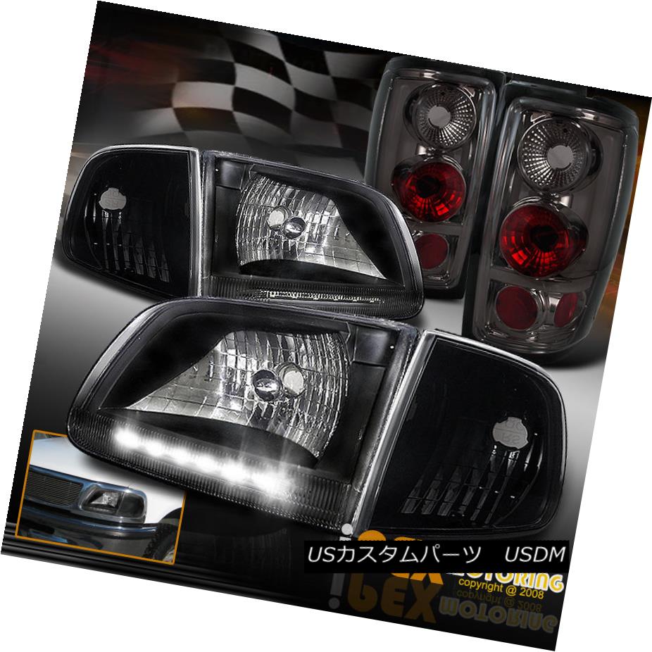 前照灯 1997 02 Ford Expedition Led Black Headlight Signal Corner Smoke Tail Light 1997 02フォード遠征led涅色ヘッドライト 符号端っこ 人烟テールライト Onpointchiro Com