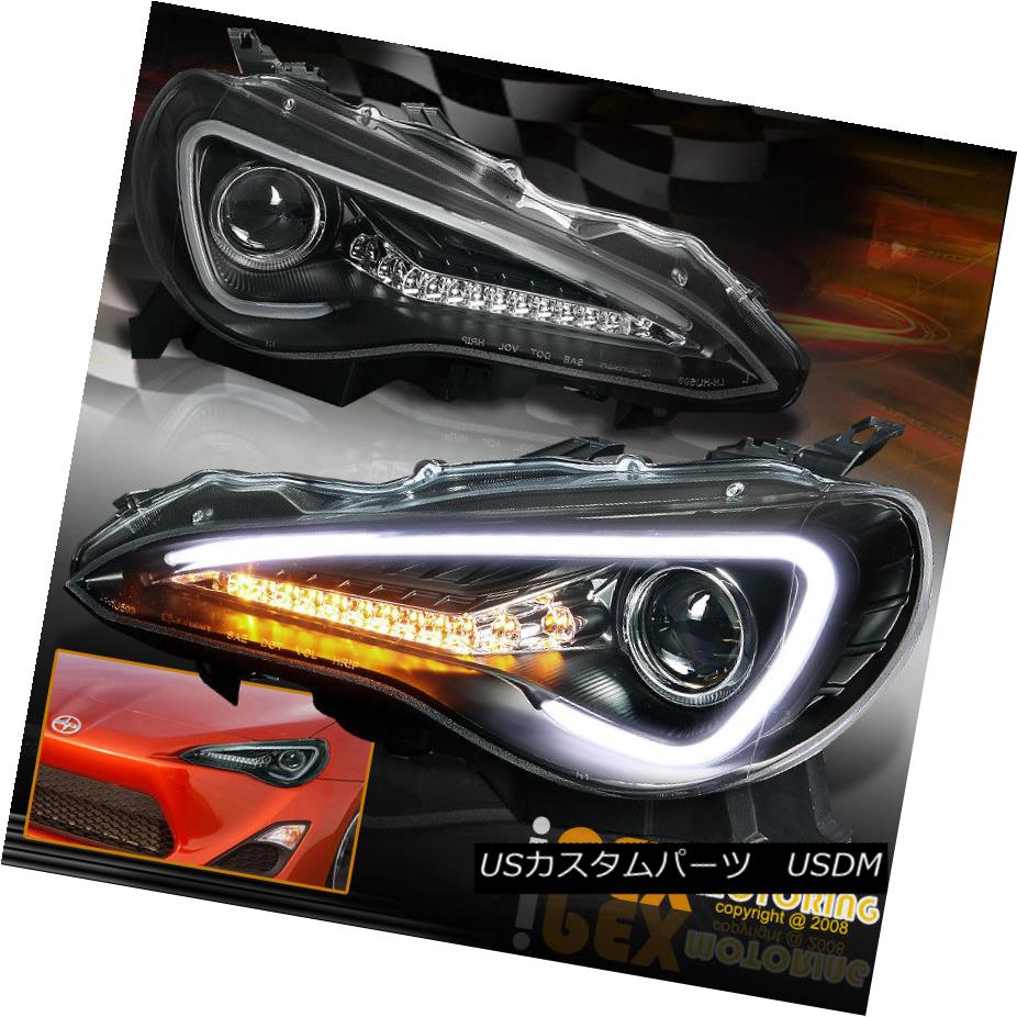 ヘッドライト 2012-2015 Scion FR-S FRS Bright [LED DRL+LED Signals] Projector Black Headlights 2012-2015 Scion FR-S FRS Bright [LED DRL + LED信号]プロジェクターブラックヘッドライト 【並行輸入品】｜カスタムパーツ WORLD倉庫