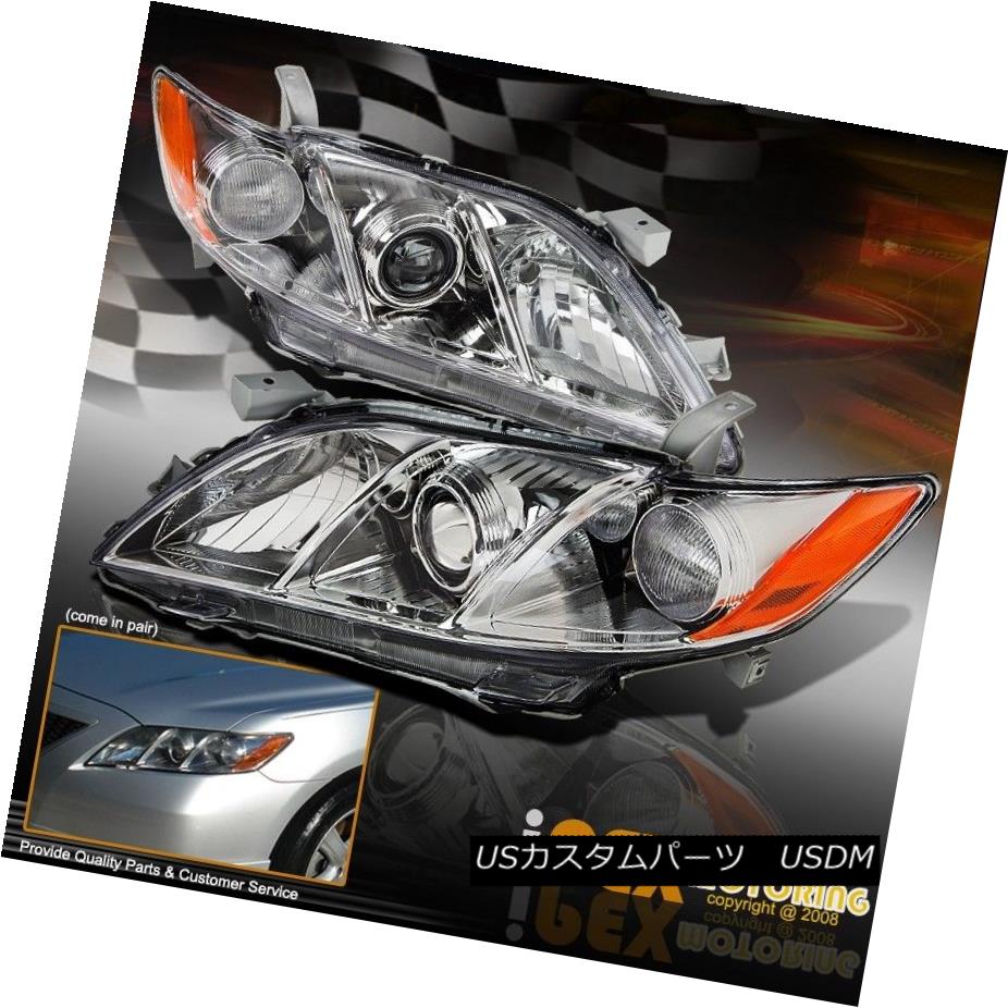 ヘッドライト PREMIUM Quality 2007 2008 2009 Toyota Camry Projector Headlights Headlamp Chrome プレミアム品質2007 2008 2009トヨタカムリプロジェクターヘッドライトヘッドランプクローム 【並行輸入品】