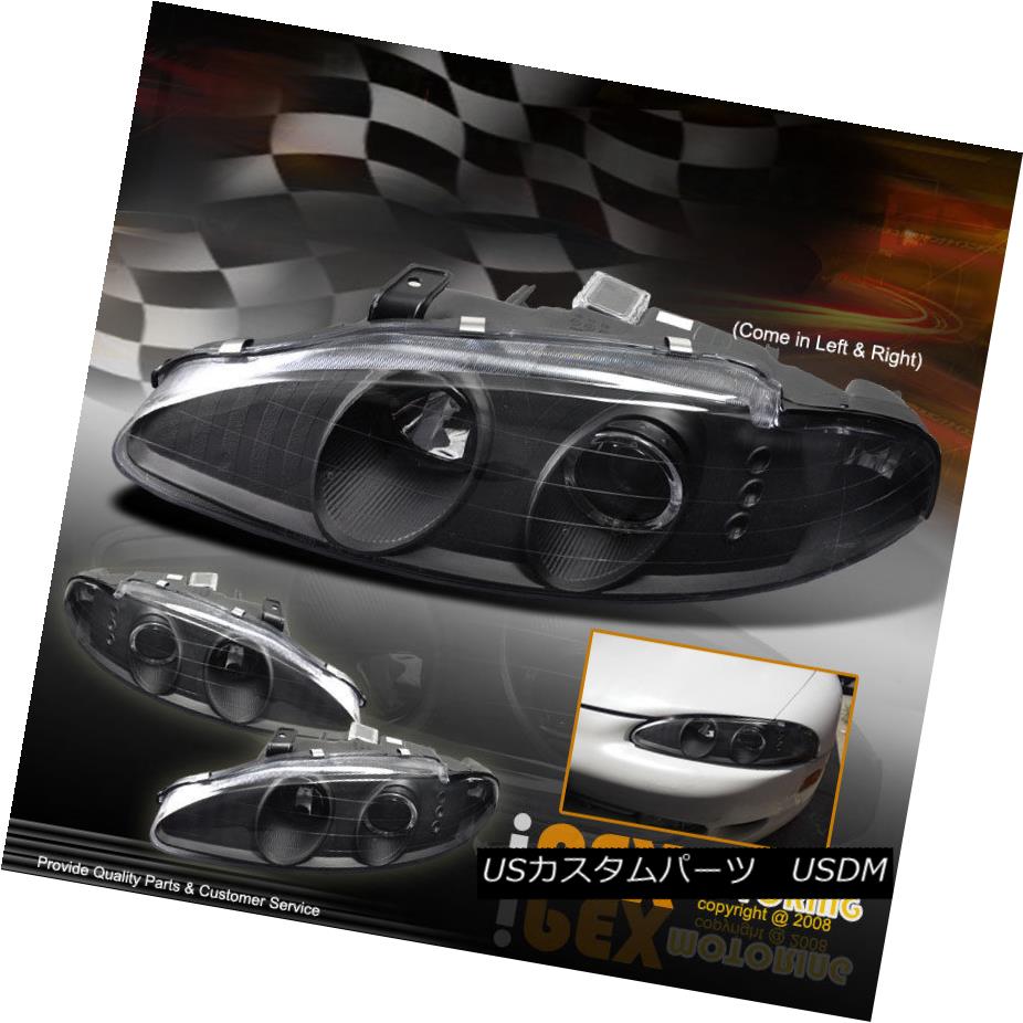 ヘッドライト Eclipse/Talon Projector HALO Projector Headlights BLACK Eclipse / TalonプロジェクターHALOプロジェクターヘッドライトBLACK 【並行輸入品】