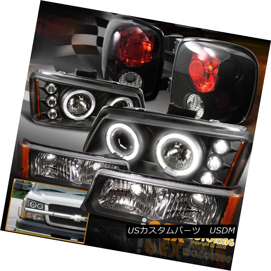 最高品質の ライト ランプ ヘッドライト For Step Side Chevy Silverado Halo Projector Led Black Headlights Tail Light ステップ サイド Chevy Silverado Haloプロジェクター用ledブラックヘッドライト テールライト Pascasarjana Unsrat Ac Id