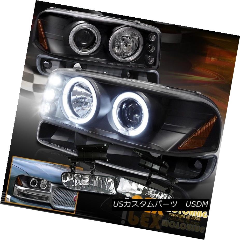 流行 ライト ランプ Halos Sierra Yukon Gmc For ヘッドライト Projector フォグライト シグナルランプ Amp Halosプロジェクター用ブラックヘッドライトw Yukon Sierra Gmc Light Fog Lamp Signal W Headlights Black Gs Louislegrand Com