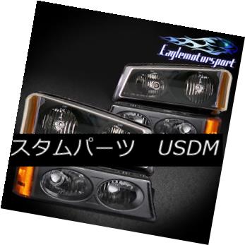 ヘッドライト 2003 2004 2005 2006 Chevy Silverado 1500 2500 3500/Avalanche Black Headlights 2003 2004 2005 2006 Chevy Silverado 1500 2500 3500 /アバランシェブラックヘッドライト 【並行輸入品】 43,544円