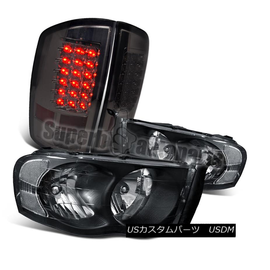 値段が激安 ライト ランプ 1500 Ram Dodge 02 05 Smoke Lamp Brake Tail Black Led Headlight 3500 2500 1500 Ram Dodge 02 05 ヘッドライト 2500 Ledテールブレーキランプスモーク 3500ヘッドライトブラック