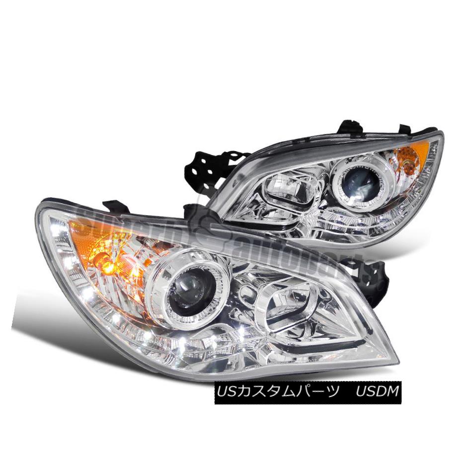 最大の割引 06 07 Tuning Specd Clear Lamps Head Headlights Drl Led R8 Impreza Subaru 06 07 ヘッドライト Subaru Drlヘッドライトヘッドランプクリア仕様チューニング Led R8 Impreza ライト ランプ