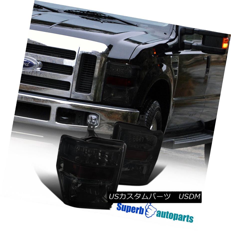 70 Off Signal Amber Headlights Smoke Pickup Duty Super F250 F350 F450 Ford 08 10 ヘッドライト Lamps F450スーパーデューティピックアップスモークヘッドライトオレンジランプ F350 08 10フォードf250 ライト ランプ