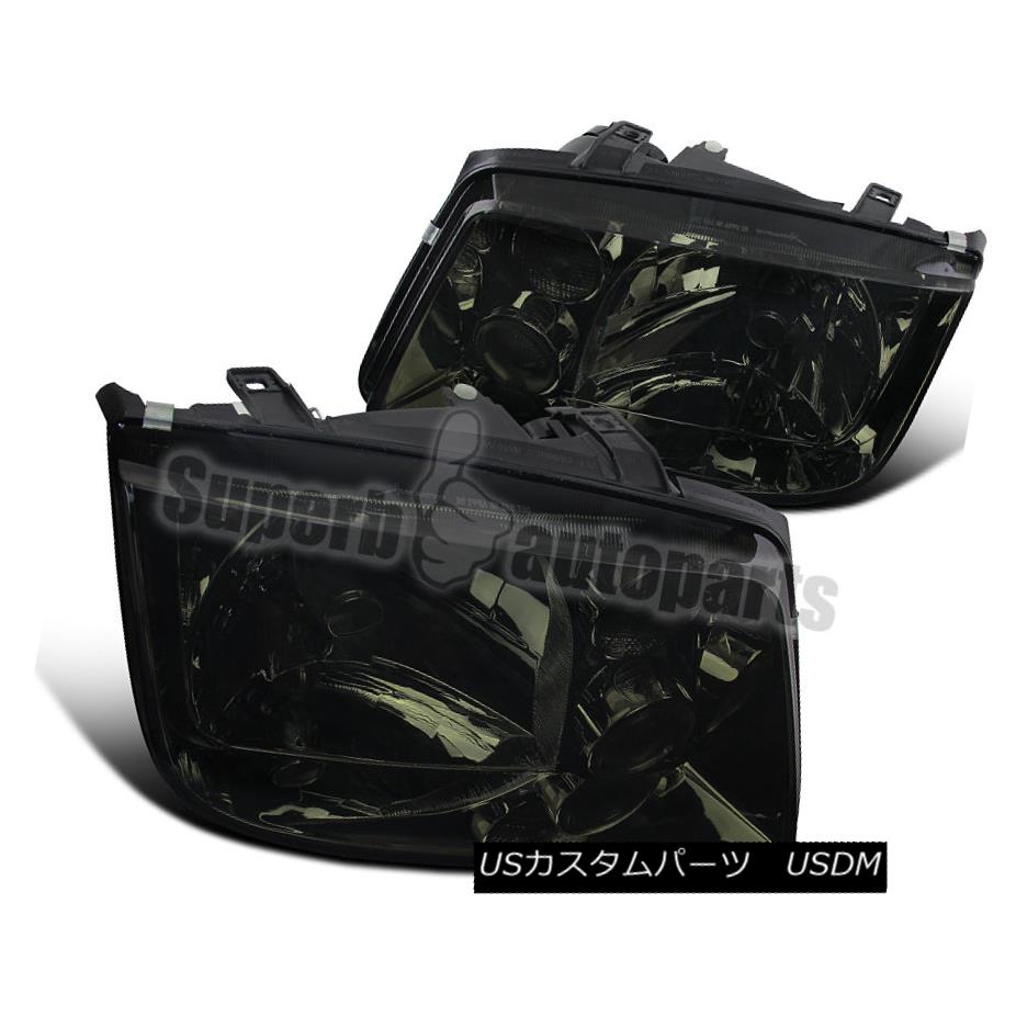 ヘッドライト 1999-2004 VW Jetta Bora Headlights w/DRL Fog Lamp Smoke 1999-2004 VWジェッタボラヘッドライト（DRLフォグランプスモーク付） 【並行輸入品】