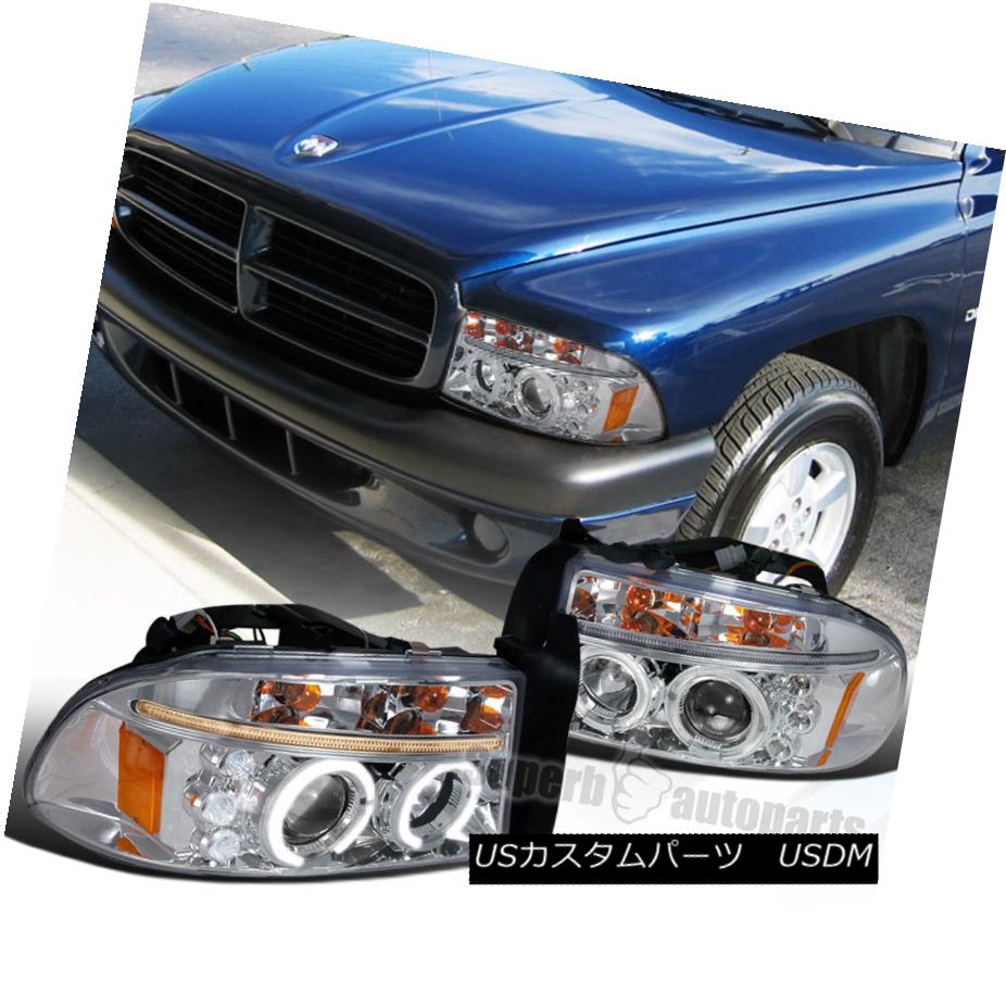 定番のお歳暮 冬ギフト ライト ランプ Chrome Headlights Projector Led Halo Durango Dakota Dodge 1997 04 ヘッドライト Specd Tuning Specd Ledプロジェクターヘッドライトchrome Halo Durango Dakota Dodge 1997 04 Tuning Fkm Unej Ac Id