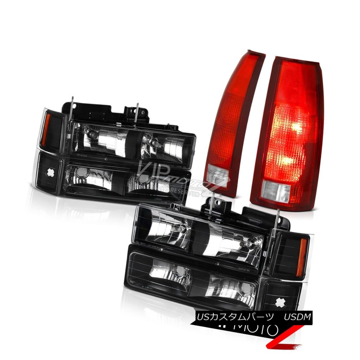 ヘッドライト 1994-1998 Silverado 3500 Wine Red Tail Lights Parking Lamps Bumper Headlamps 1994-1998 Silverado 3500ワインレッドテールライトパーキングランプバンパーヘッドランプ 【並行輸入品】