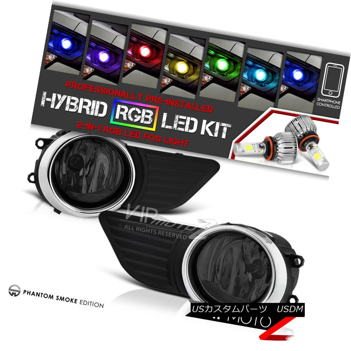 ヘッドライト [Built-In Color Strobe LED] Smoked 11-16 Toyota Sienna Fog Lights Switch Harness [内蔵カラーストロボLED]スモーキー11-16トヨタシエナフォグライトスイッチハーネス 【並行輸入品】