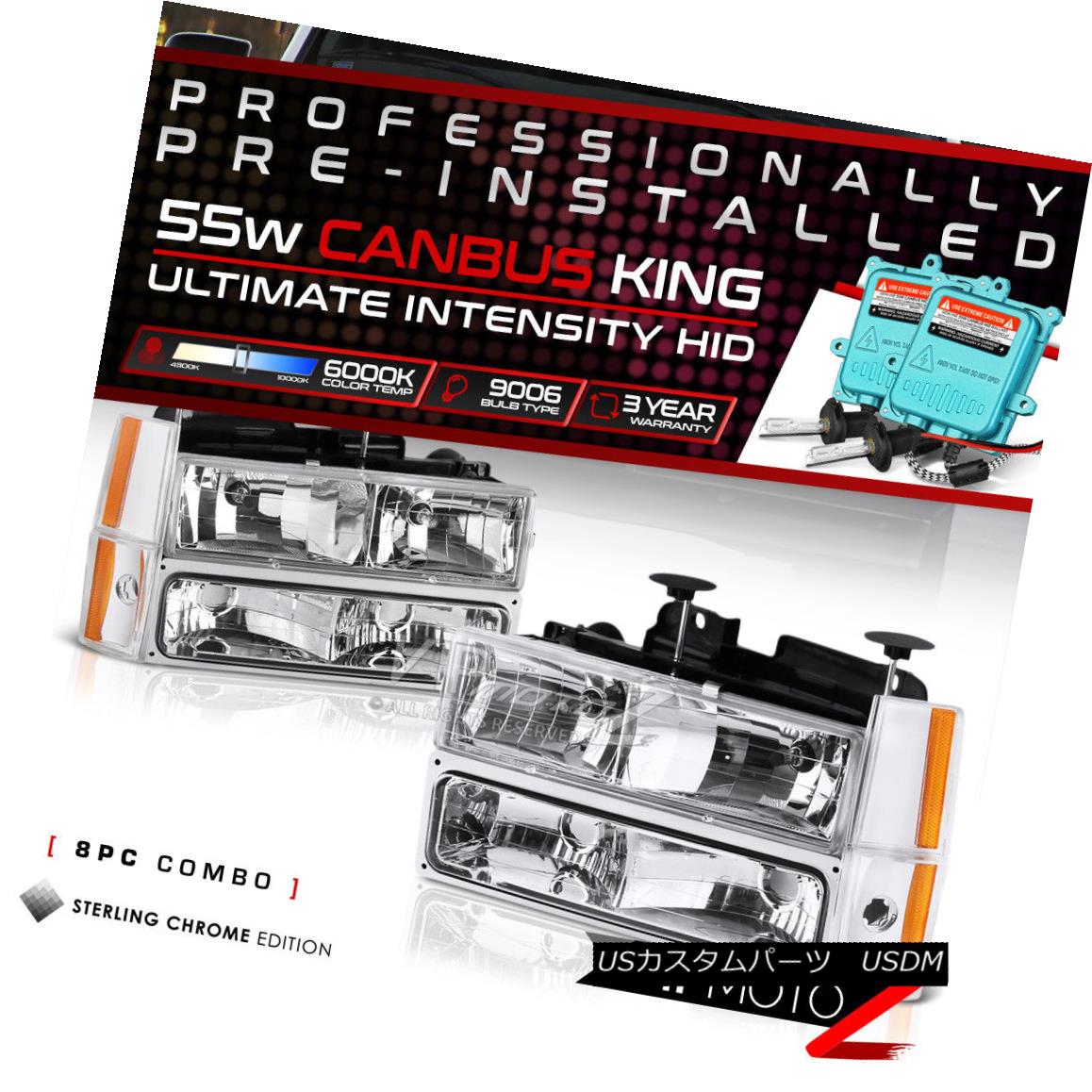 ヘッドライト {Pre-Installed HID Low Beam} 88 89 90 91 92 93 Chevy C/K Pickup Blazer Headlight {プリインストールされたHIDロービーム} 88 89 90 91 92 93 Chevy C / Kピックアップブレザーヘッドライト 【並行輸入品】