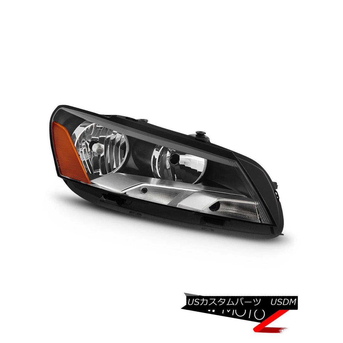 ヘッドライト 2012-2015 VW Passat [Factory Style] Chrome Right Side Headlight Lamp Passenger 2012-2015 VWパサート[工場スタイル]クロームライトサイドライトライトランプ 【並行輸入品】