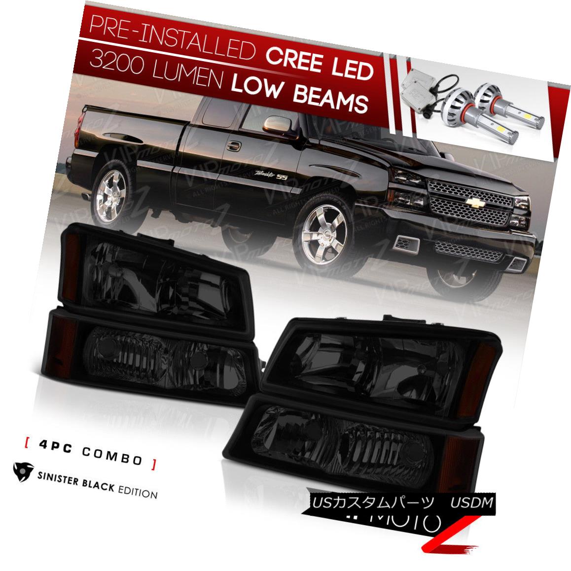 ライト ランプ クラシック 03 05アバランシェヘッドライトセット Silverado Chevy Ledインジケーター 03 06 Set Headlight Avalanche 03 05 Silverado Chevy 03 06 Beam Low Led Built In ヘッドライト Kwakuku Com