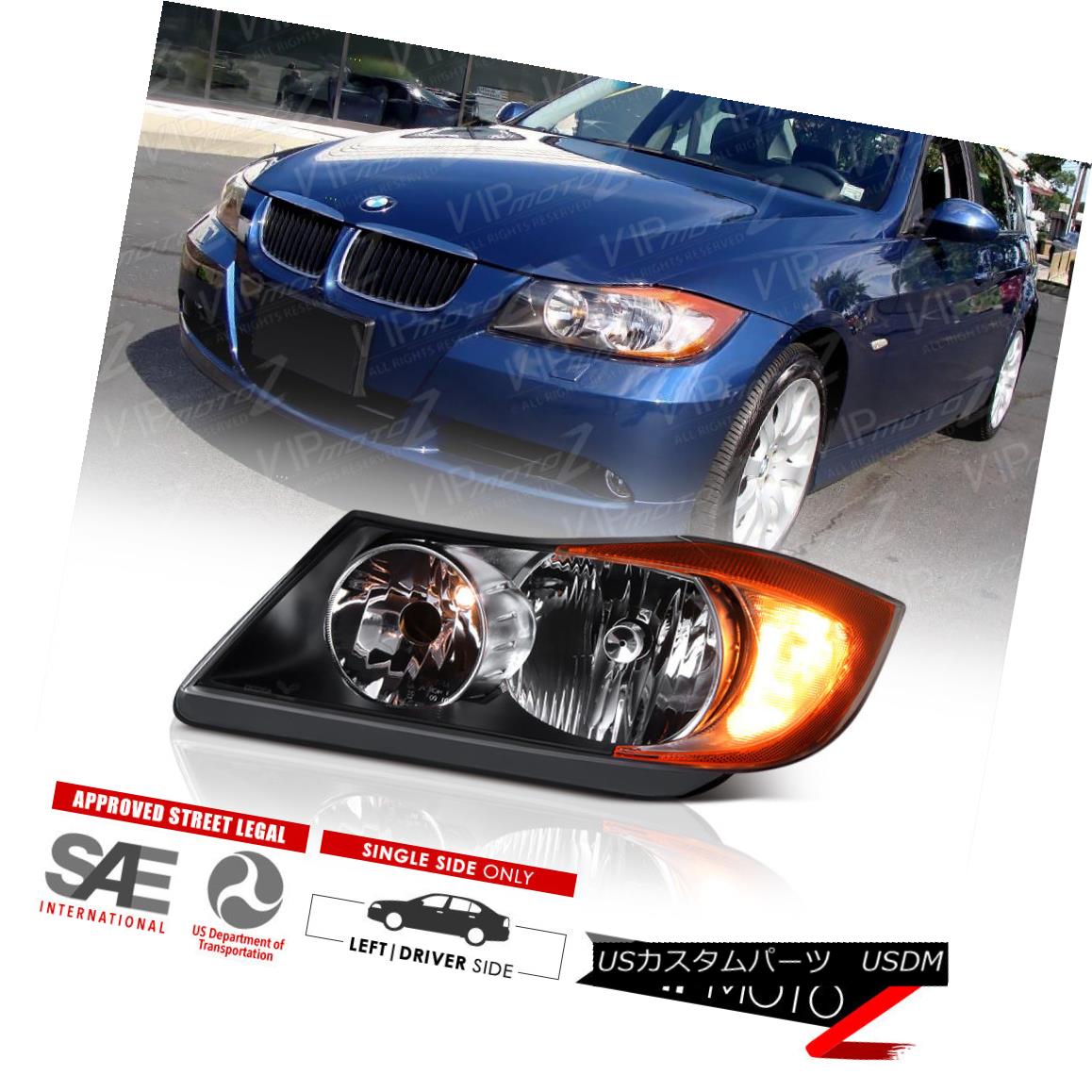店舗良い ライト ランプ Left 335 325 328 330 06 08 Sedan E90 Bmw Side Driver ヘッドライト Headlights 335左ヘッドライトヘッドランプ 325 328 330 E90セダン06 08 Bmw ドライバーサイド Headlamps Sercomedsa Cl