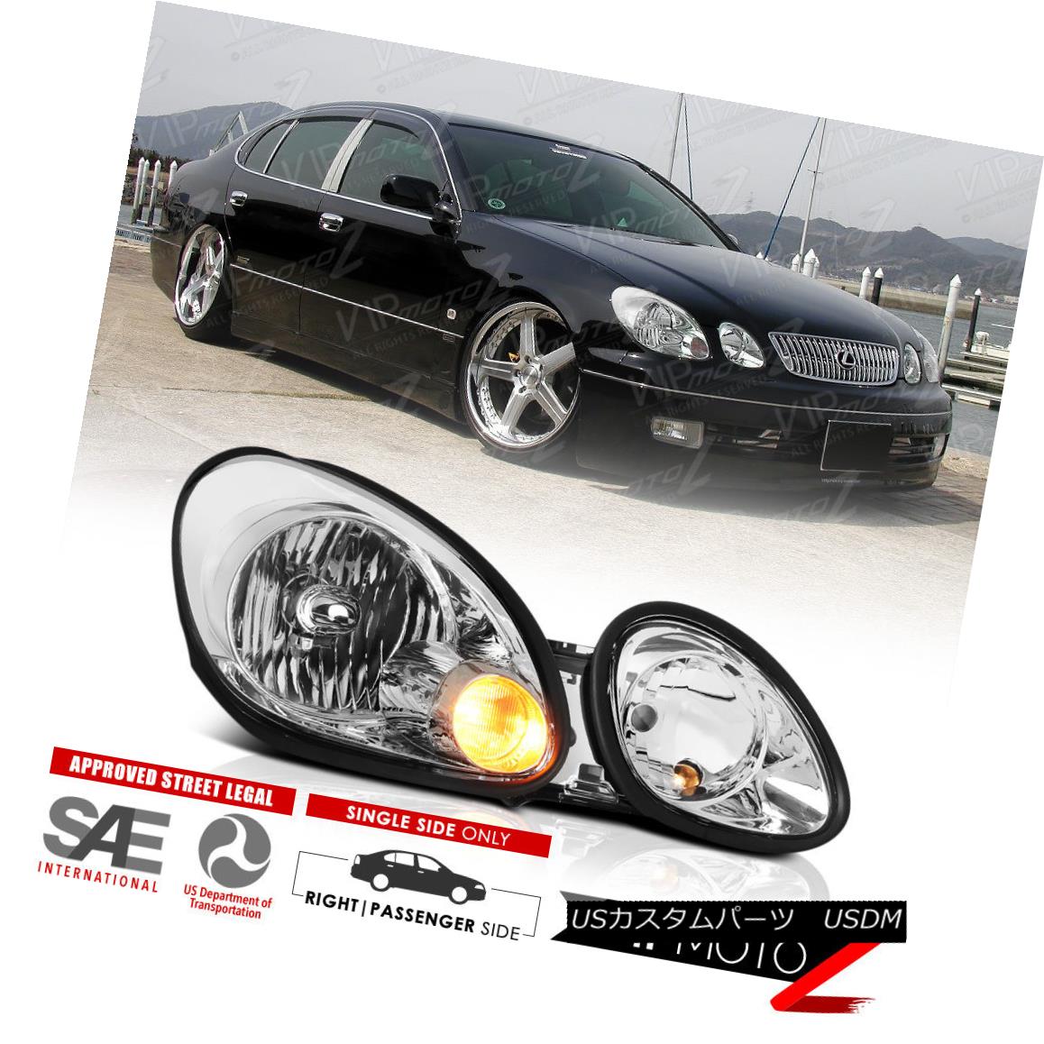 ヘッドライト 1998-2005 Lexus GS430 GS400 GS300 S160 Factory Style Right Passenger Headlights 1998-2005レクサスGS430 GS400 GS300 S160工場スタイル右乗客用ヘッドライト 【並行輸入品】