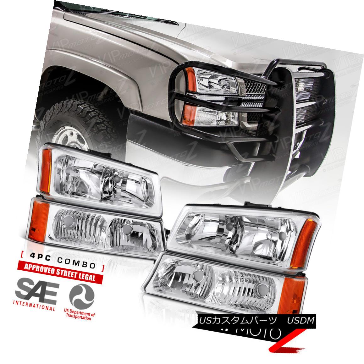 ヘッドライト 2003-2006 Chevy Silverado [FACTORY STYLE] 03-05 Avalanche Headlights Bumper Lamp 2003-2006 Chevy Silverado [FACTORY STYLE] 03-05アバランチヘッドライトバンパーランプ 【並行輸入品】 33,176円