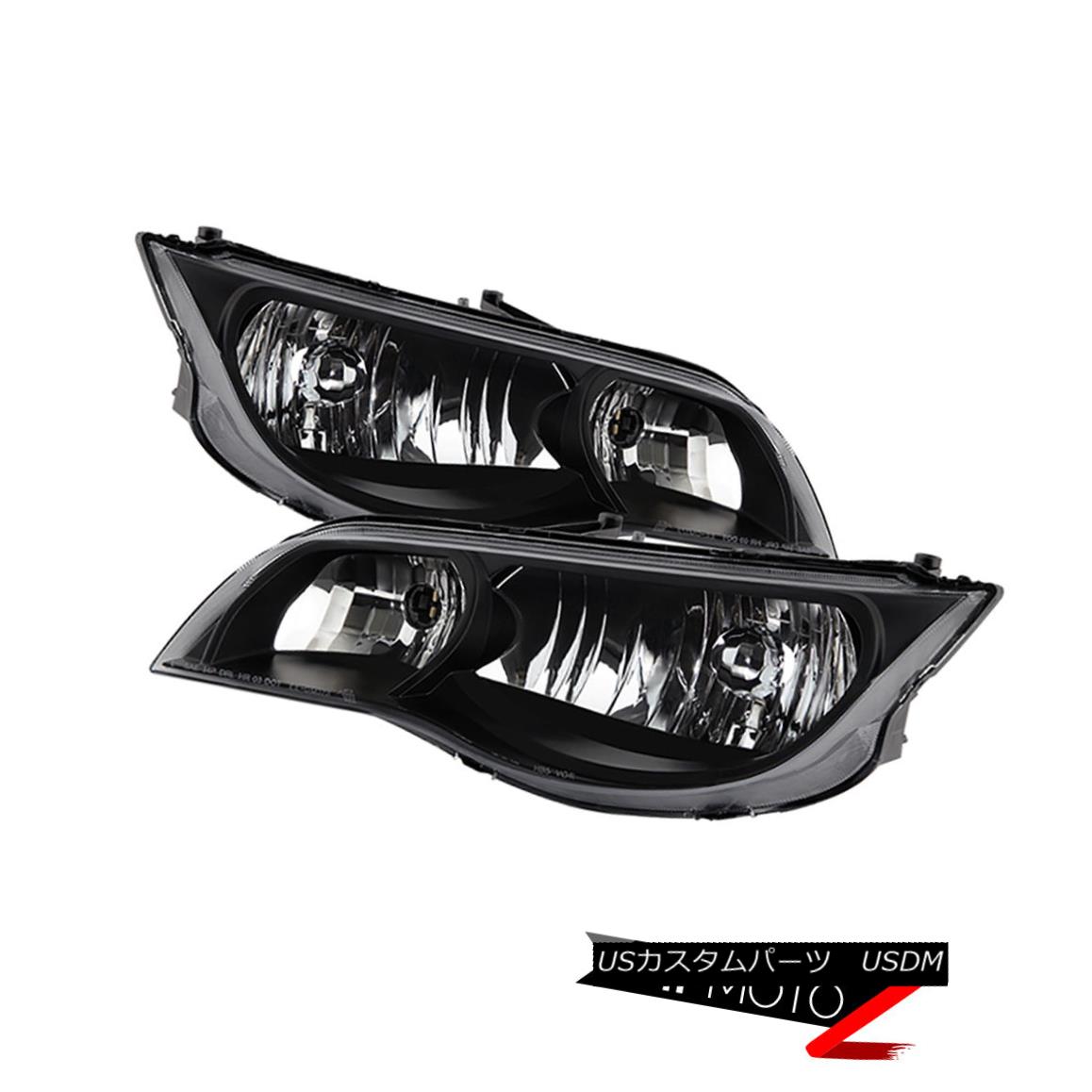 ヘッドライト 2003-2007 Saturn ION Coupe {FACTORY STYLE} Pair Black Headlights Lamps Assembly 2003年?2007年サターンIONクーペ{ファクトリースタイル}ペアブラックヘッドライトランプアセンブリ 【並行輸入品】