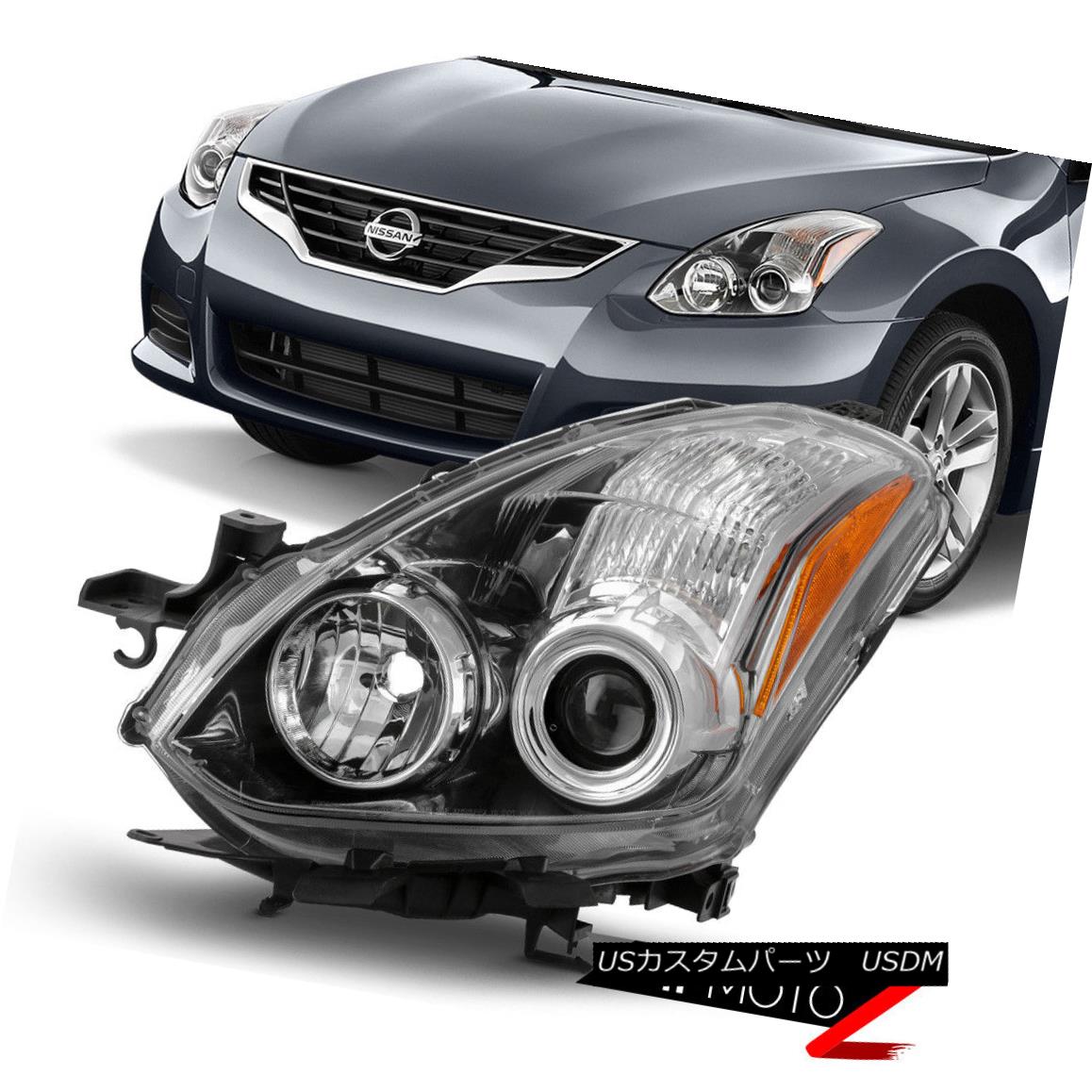 ヘッドライト {FACTORY STYLE} Fits 2010-2013 Nissan Altima Coupe Replace Driver Side Headlamp {FACTORY STYLE}フィット2010-2013日産アルティマクーペ交換ドライバーサイドヘッドランプ 【並行輸入品】