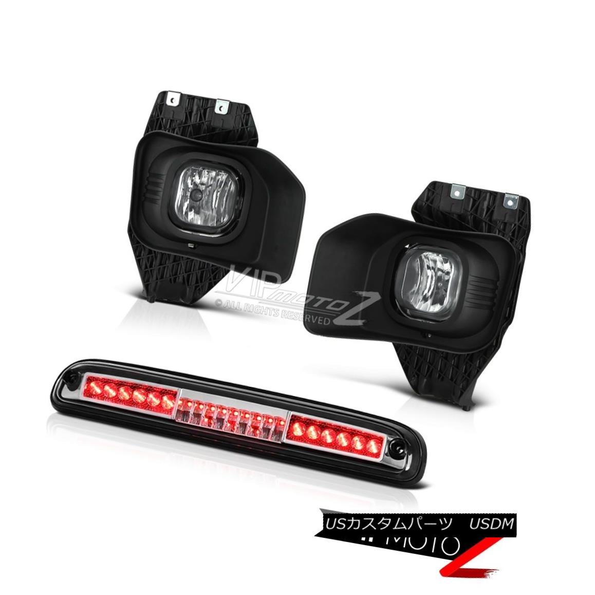 ヘッドライト 2011-2016 Ford F-250 Sterling Chrome Roof Brake Lamp Foglamps LED Crystal Lens 2011-2016フォードF-250スターリングクローム屋根ブレーキランプフォグランプLEDクリスタルレンズ 【並行輸入品】