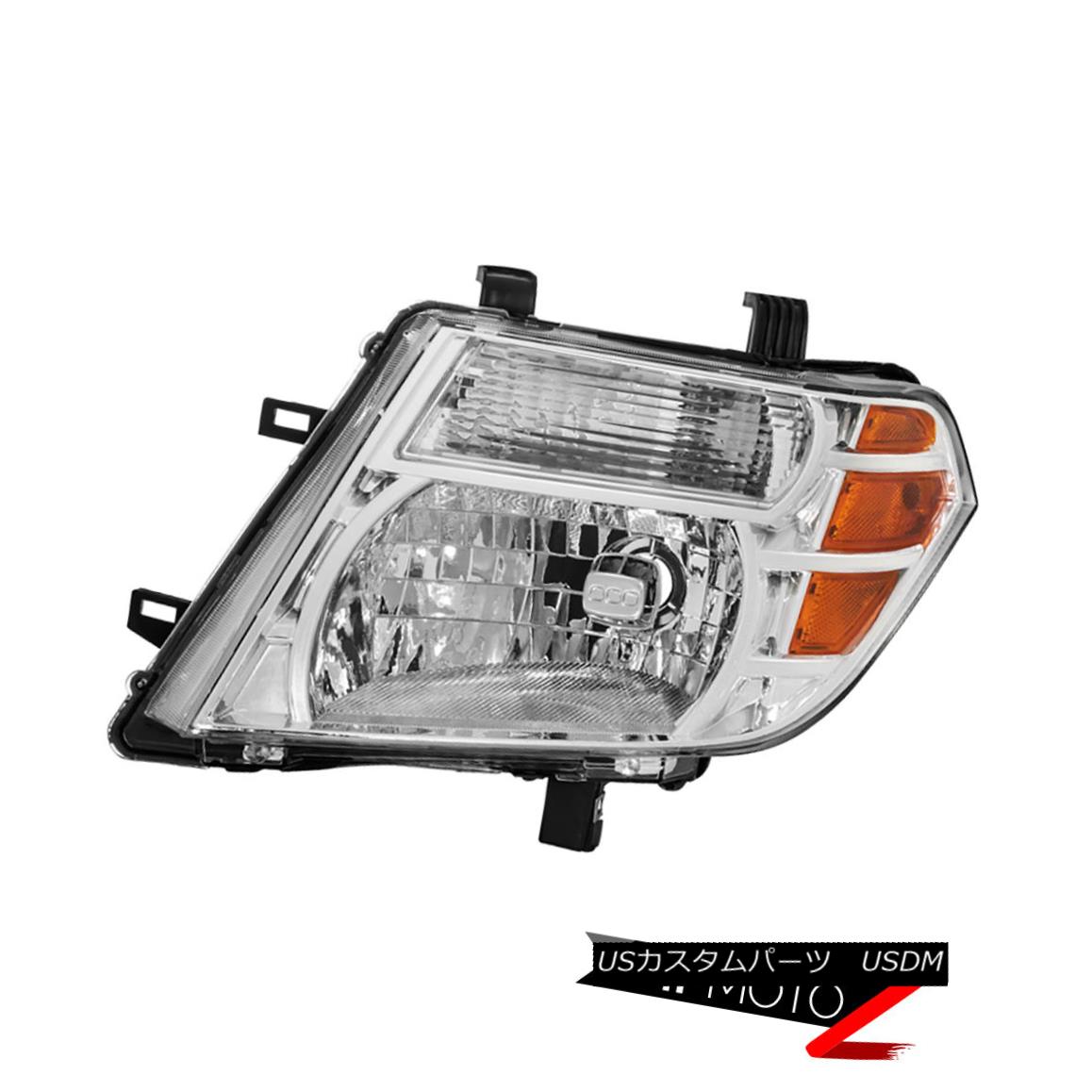 ヘッドライト For 2008-2012 Nissan Pathfinder [Factory Style] Chrome Head Light Driver Left 2008-2012 Nissan Pathfinder [工場スタイル]クロームヘッドライトドライバー 【並行輸入品】