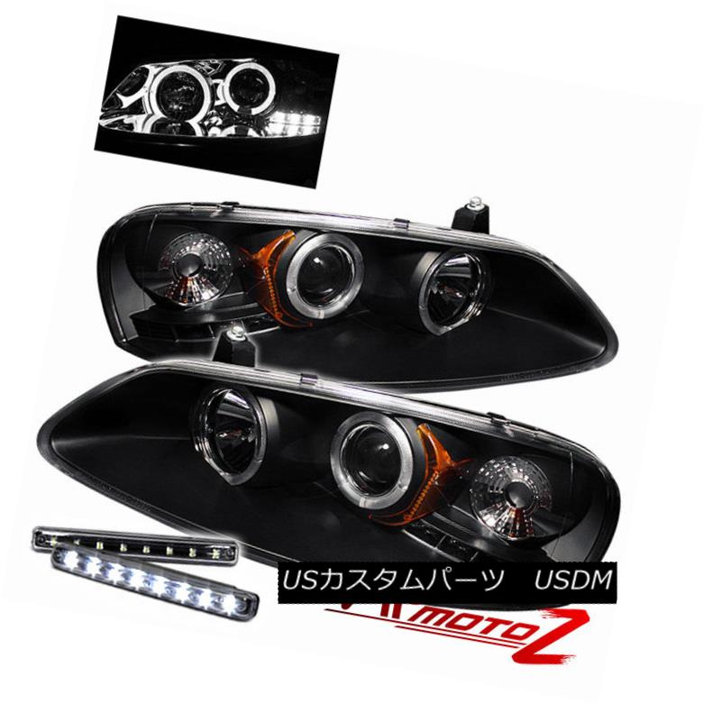 ヘッドライト >>LED LIGHT BAR KIT<< 01-03 CHRYSLER SEBRING Projector Black Headlight Halo Lamp ＆gt;＆lt; LEDライトバーキット＆lt; 01-03 CHRYSLER SEBRINGプロジェクターブラックヘッドライトハローランプ 【並行輸入品】
