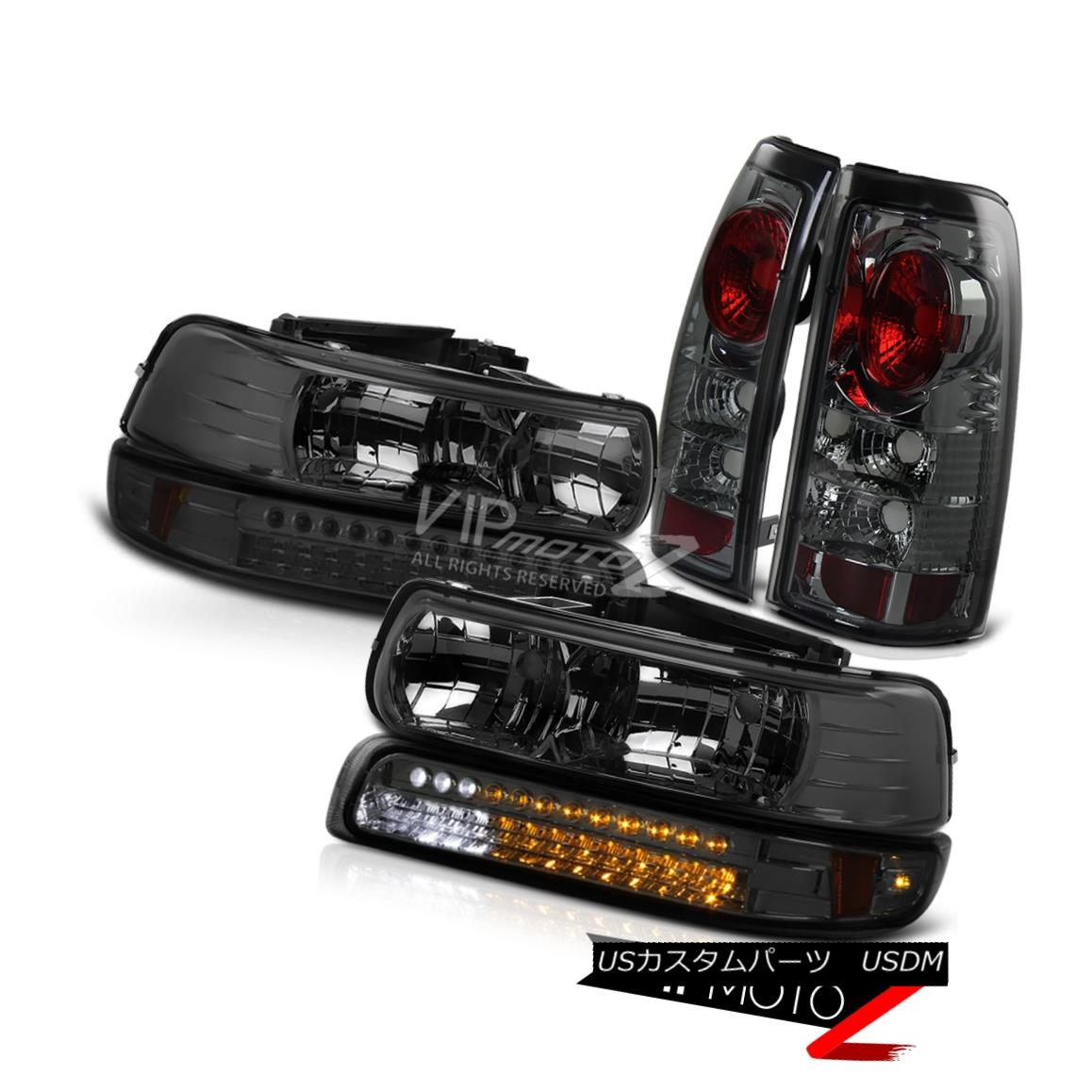 ヘッドライト 99 00 01 02 Chevy Silverado 1500 Headlights Lights Rear Brake Signal Tail Light 99 00 01 02 Chevy Silverado 1500ヘッドライトライトリアブレーキ信号テールライト 【並行輸入品】
