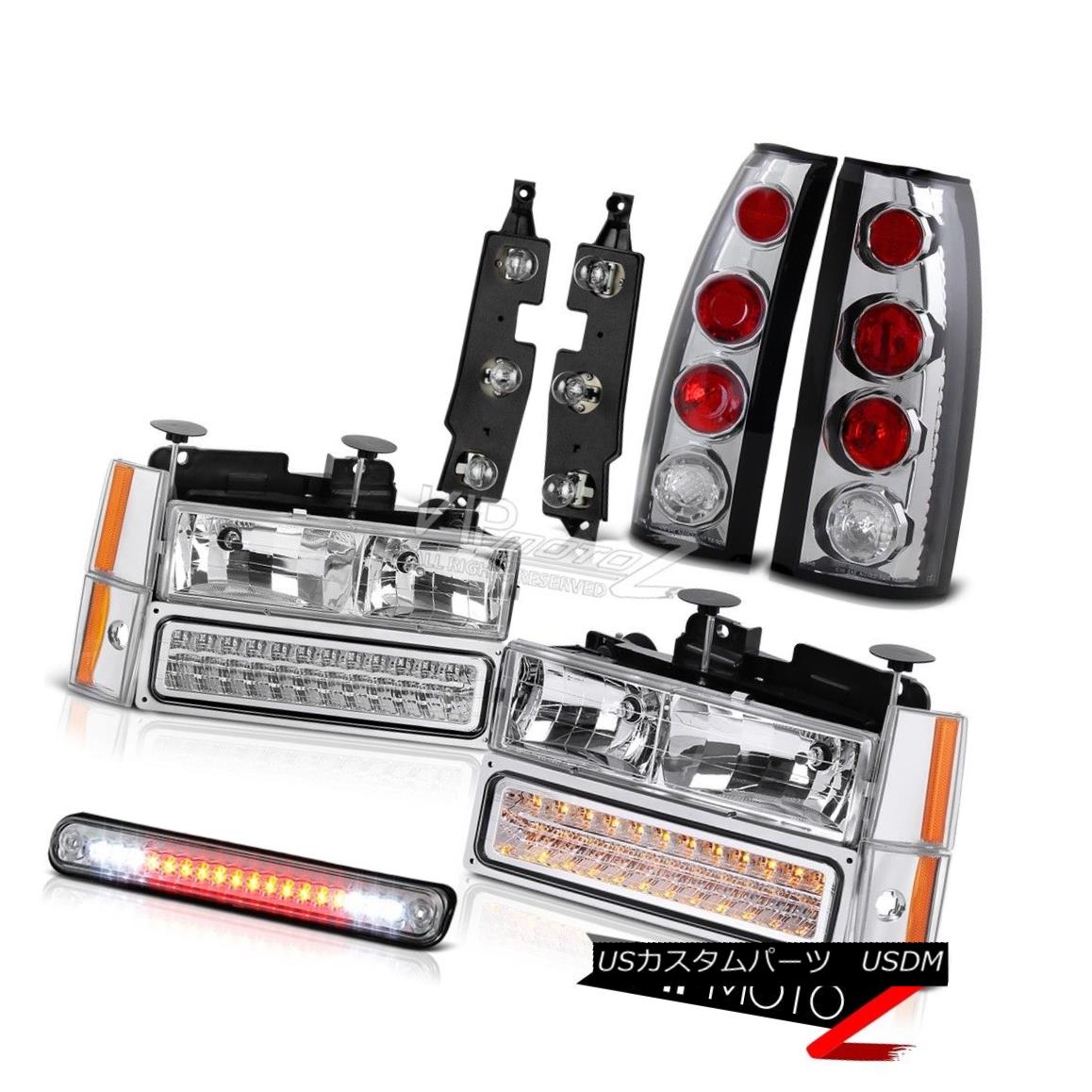 ヘッドライト 1988-1993 Chevy K2500 3RD Brake Light Tail Panel Taillamps 8Pcs Headlight Combo 1988-1993 Chevy K2500 3RDブレーキライトテールパネルタイヤランプ8個ヘッドライトコンボ 【並行輸入品】