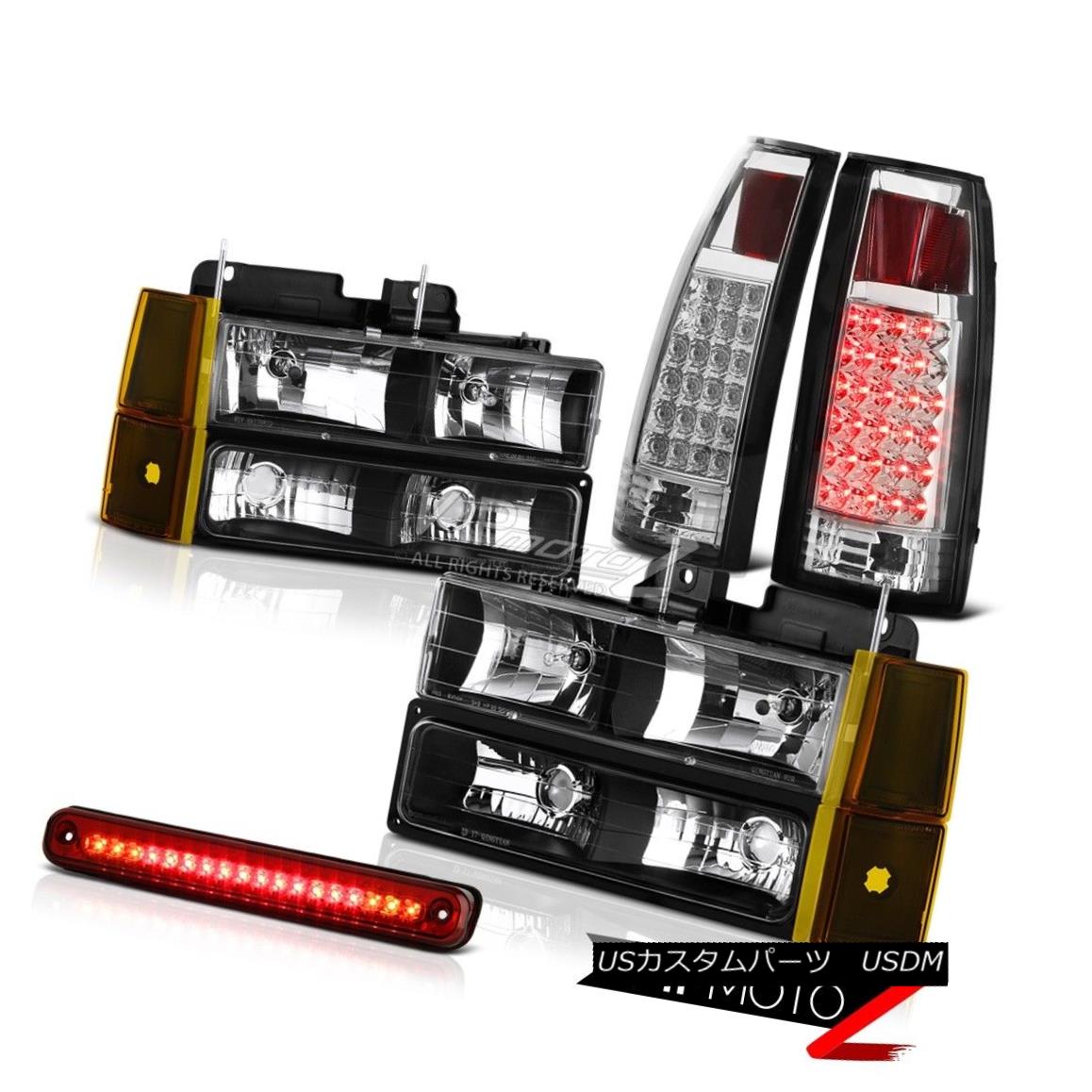 ヘッドライト 1994-1998 Sierra 1500 Headlights Corner Third Brake Lamp Tail Lamps OE Style LED 1994-1998 Sierra 1500ヘッドライトコーナー第3ブレーキランプテールランプOEスタイルLED 【並行輸入品】 49,764円