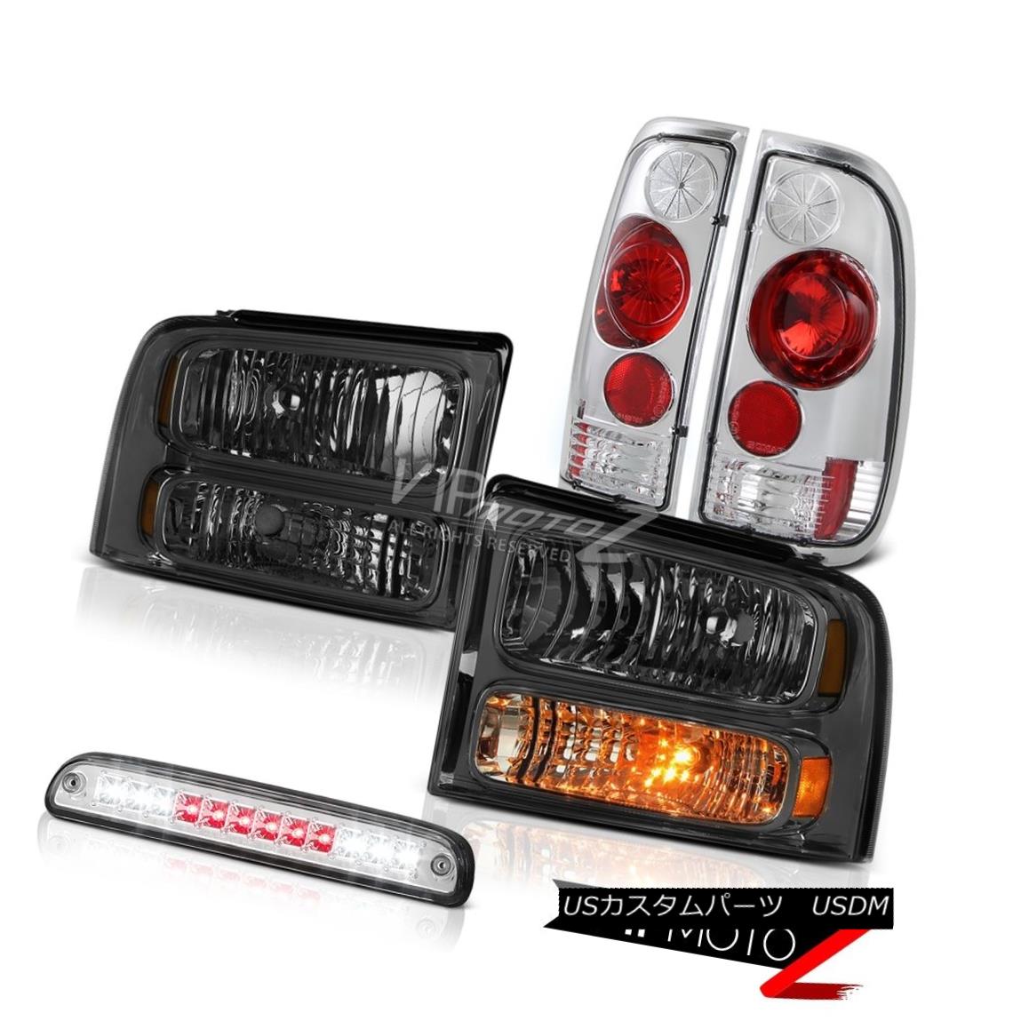 ヘッドライト 2005-2007 F250 XLT Tinted Headlamps Red Clear Tail Lights Chrome Third Brake LED 2005-2007 F250 XLT Tinted HeadlampsレッドクリアテールライトクロームThird Brake LED 【並行輸入品】