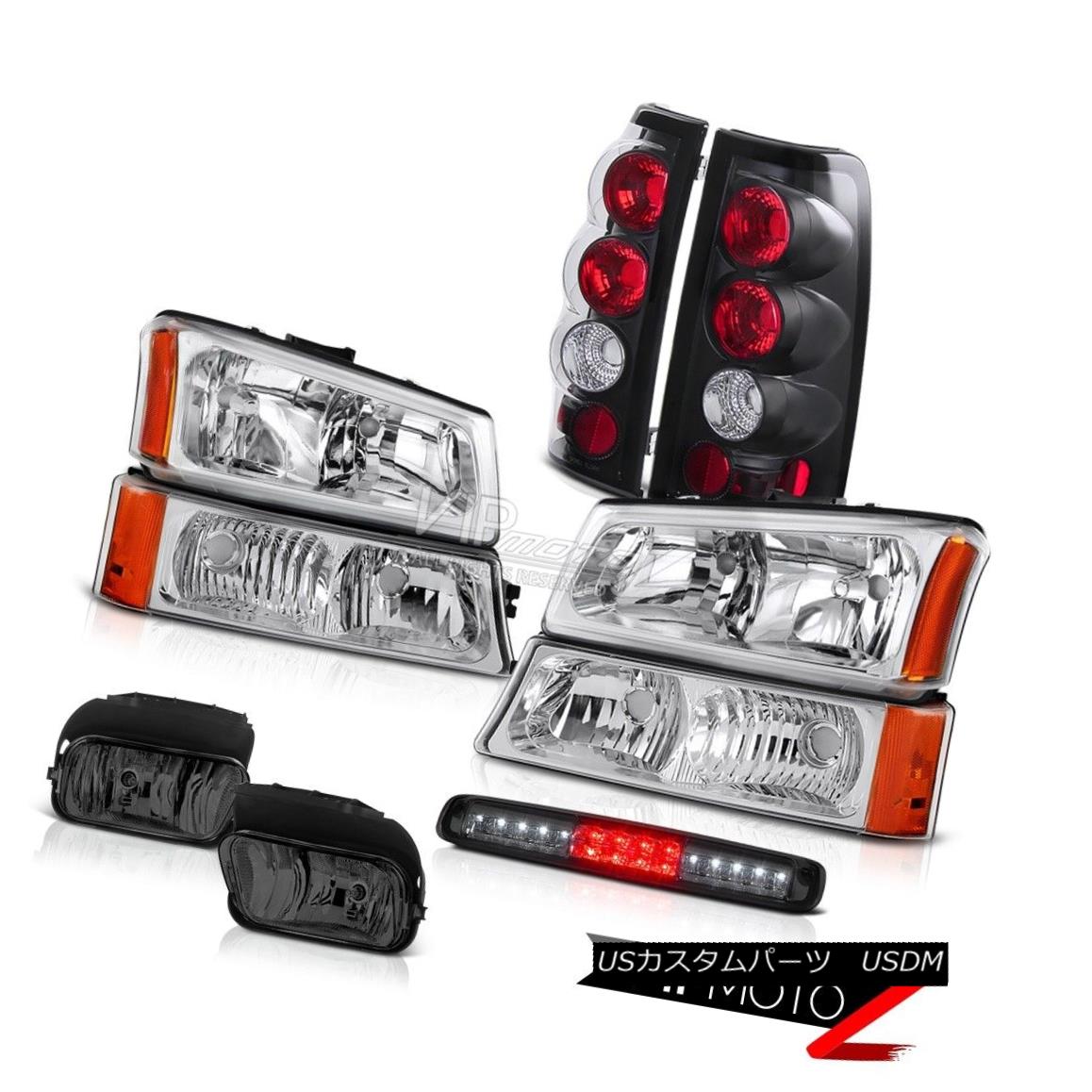 ヘッドライト 03-06 Silverado Foglamps Parking Light 3RD Brake Headlights Brake Lights Euro 03-06 Silverado Foglampsパーキングライト3RDブレーキヘッドライトブレーキライトユーロ 【並行輸入品】