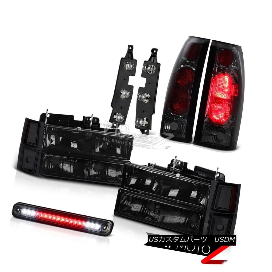 ヘッドライト 1994-1998 Chevy C3500 3RD Brake Lamp Tail Panel Taillights 8Pcs Headlight Combo 1994-1998 Chevy C3500 3RDブレーキランプテールパネルテールライト8個ヘッドライトコンボ 【並行輸入品】